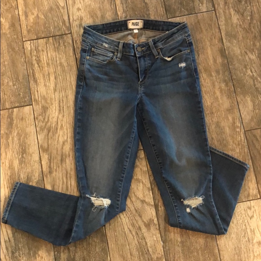 Paige Jeans distressed